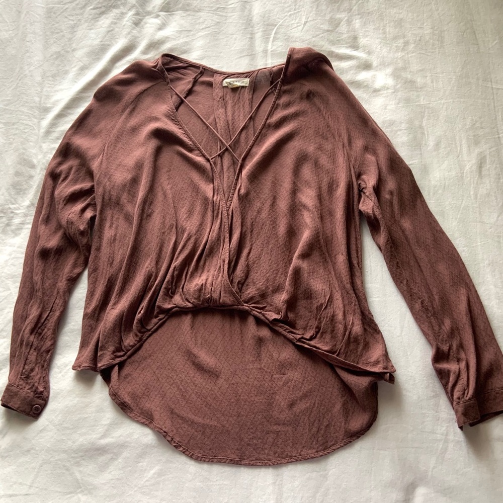 Long sleeve blouse